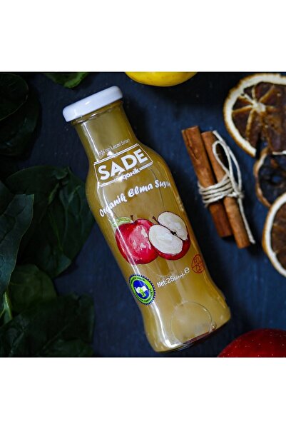 Sade Organik Elma Suyu 250 ml