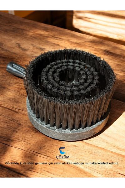 Çözüm332 Water Splash Seat Washing Cleaning Brush 0.25(Soft)