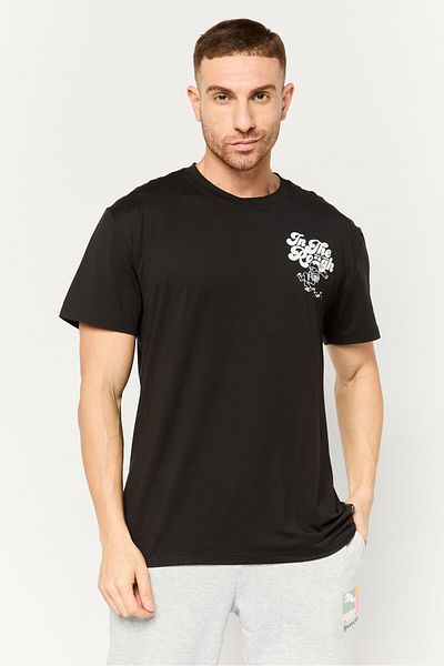 Puma Men Sportswear Fit Short Sleeve Outdoor T-Shirt, Black