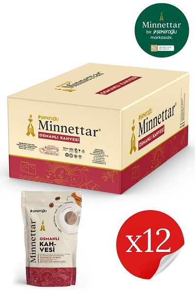 Şekeroğlu Grateful Ottoman Coffee 12 X 165 gr (12 Pack)