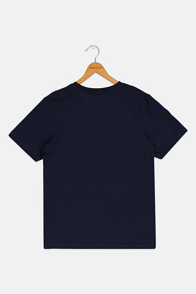 Nautica Kids Boy Short Sleeve Graphic Printed T-Shirt, Navy