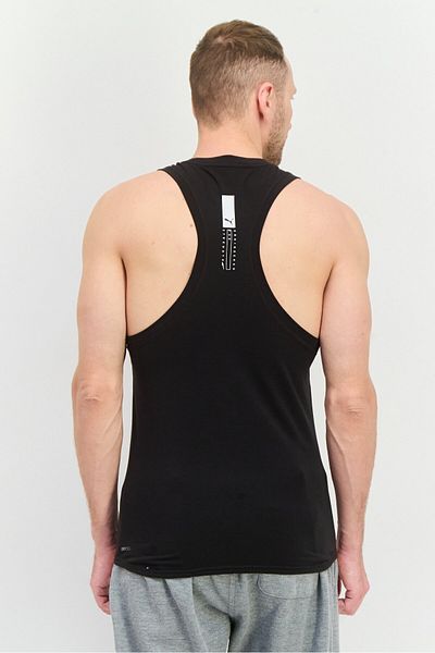 Puma Men Sportswear Fit Sleeveless Training Tank Tops, Black