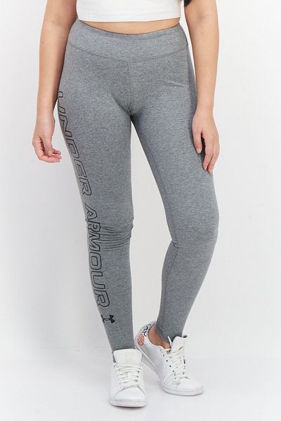 Under Armour Women Sportswear Fit Training Leggings, Grey Heather