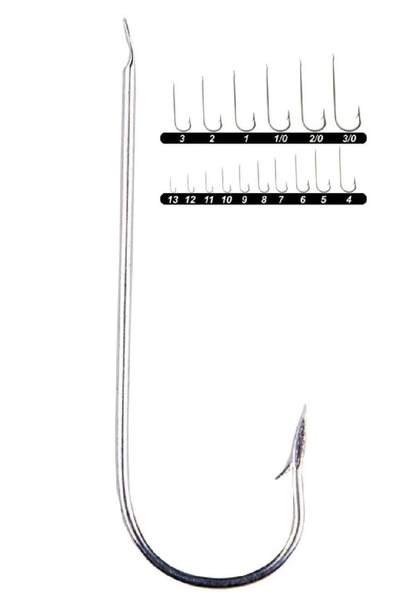 YOUVELLA 1304 Çapari İğnesi Düz 100’Lü Kutu No:10