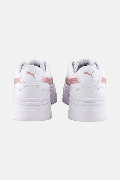 Puma Kids Girl Mayze Stack Shine Jr Outdoor Shoes, White