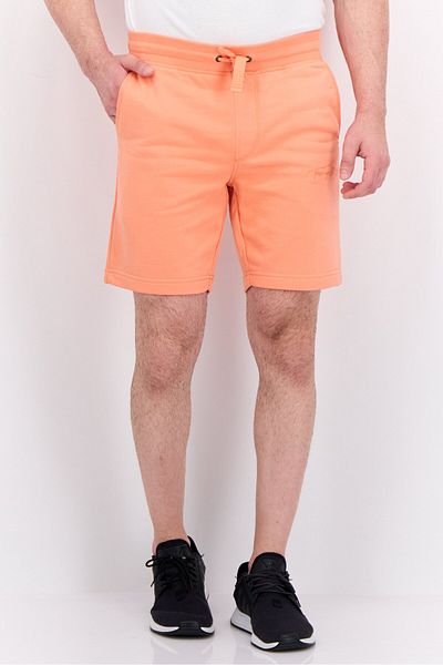 Tommy Hilfiger Men Embroidered Logo Basic Shorts, Dark Peach
