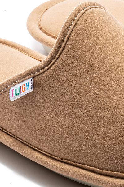 Twigy Women's House Slippers - Holly - Dark Beige - 36/41