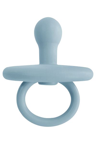OiOi Silicone Pacifier 0+month - Mineral Blue