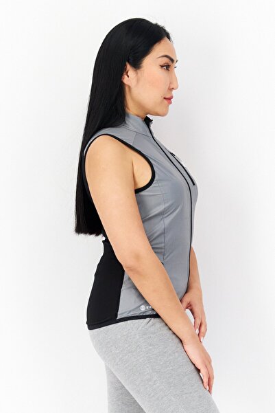 adidas Women Sportswear Fit Sleeveless Training Vest, Grey