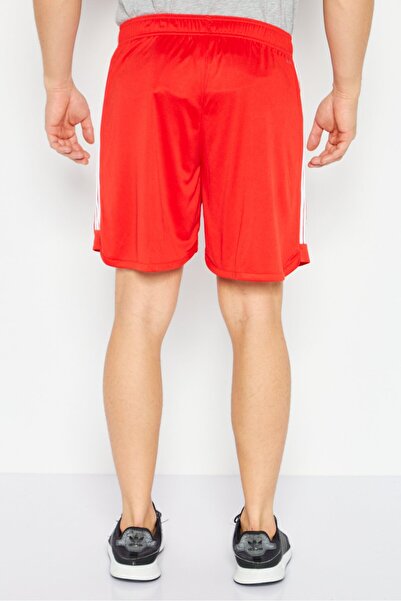 adidas Men Sportwear Fit Embroidered FC Bayern Munich Football Shorts, Red