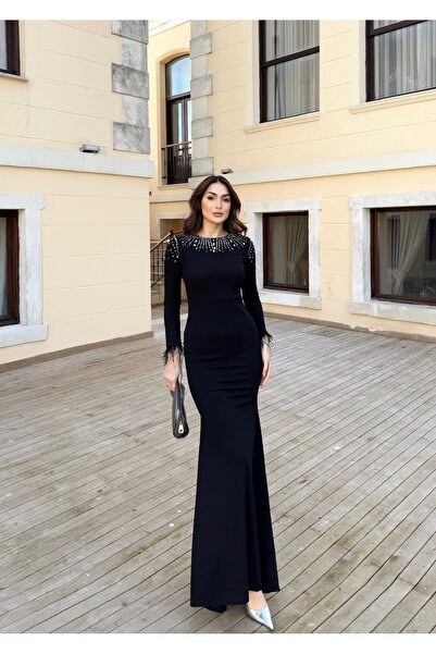 Sindimoda Nyla Otriş Detay Abiye