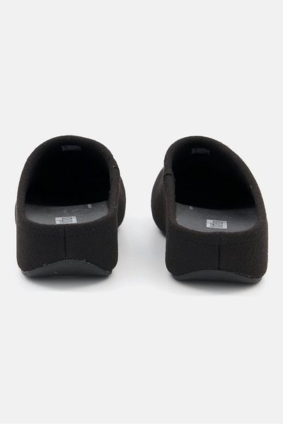 Fitflop Women Shuv Felt Slip On Clogs, Black