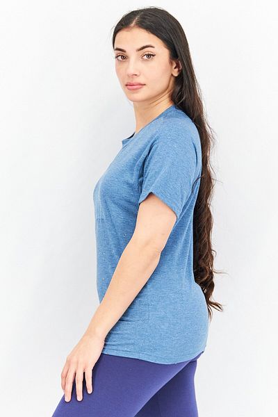 adidas Women Sportswear Fit Future Icon Winners Tees, Teal Blue
