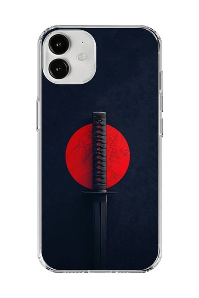 Dali Design حافظة شفافة متوافقة مع هاتف iPhone 12 بتصميم سيف الساموراي