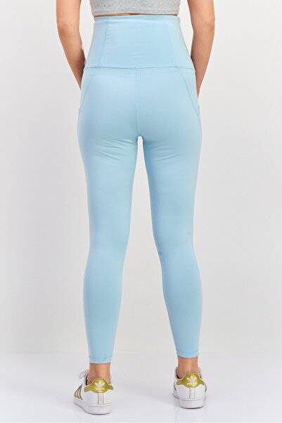 Puma Maternity Sportswear Fit Outdoor Leggings, Light Turquoise