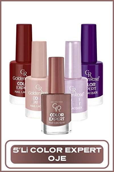 Golden Rose Color Expert 5'li Oje Seti No:07-35-42-37-605