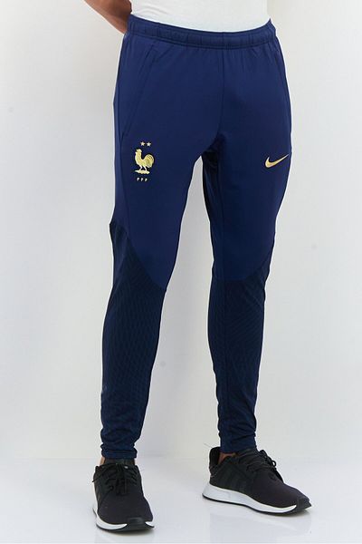 Nike Men Slim Fit Embroidered Logo Training Track Pant, Navy
