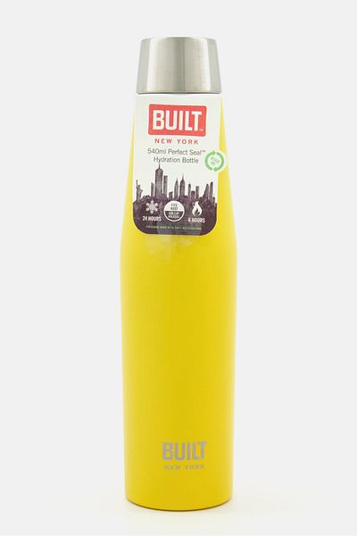 BUİLT NY Perfect Seal Water Bottle Interactive 540m, Yellow