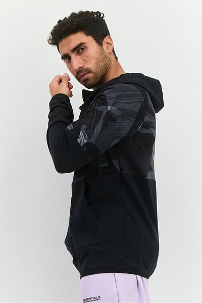 Nike Men Sportswear Fit Long Sleeve Outdoor Sweatshirt, Black