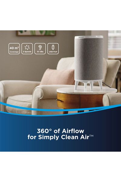 Bissell Air Purifier With Hepa Filter Myair Hub