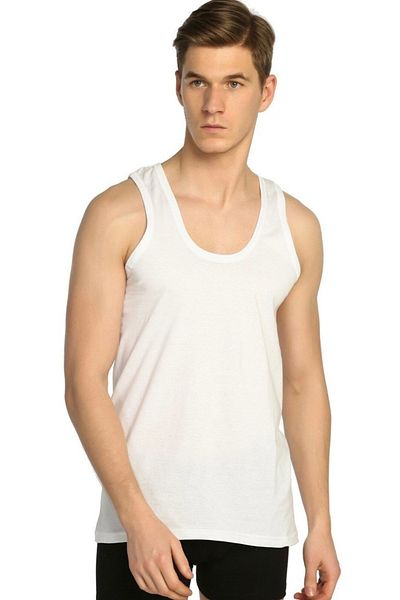ENTAHA Tutku Men's White Undershirt 100% Cotton 3 Pack
