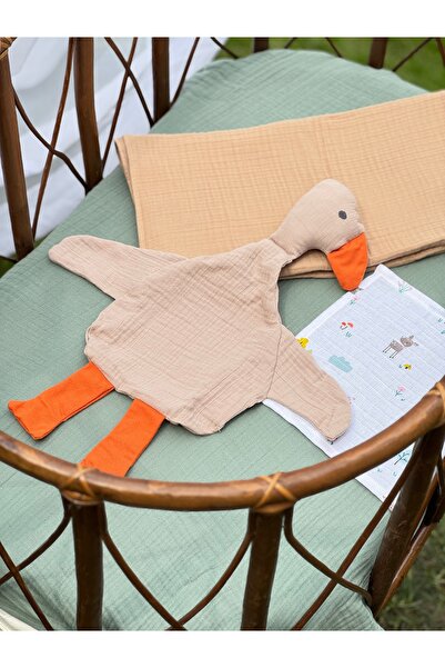 BETSY STUDIO %100 Pamuk Müslin Bebek Uyku Arkadaşı