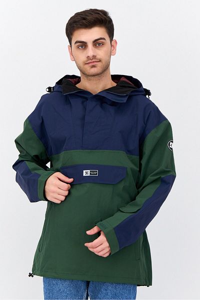 DC Men Colorblock Hooded Jacket, Navy