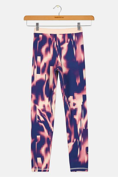 adidas Kids Girl 3 Stripes Trainig Tights, Peach