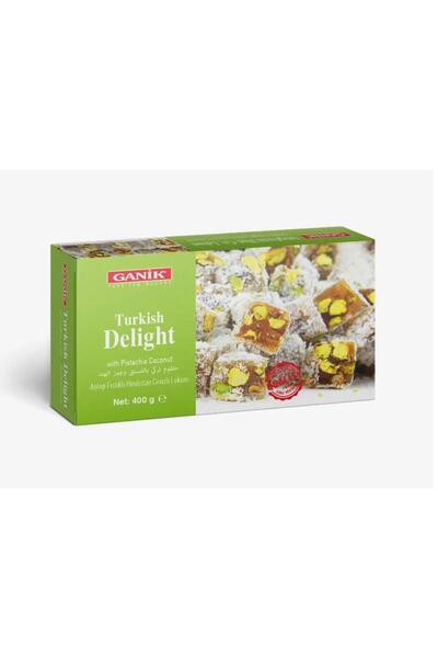 Ganik GANİK ANTEP FISTIKLI HİNDİSTAN CEVİZLİ LOKUM