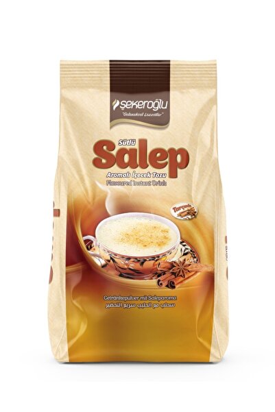 Şekeroğlu Minnettar Sütlü Salep 10 X 1000 gr ( 10 Adet )
