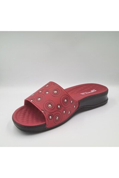 Ceyo 9942-10 Κόκκινες Ανατομικές Γυναικείες Παντόφλες