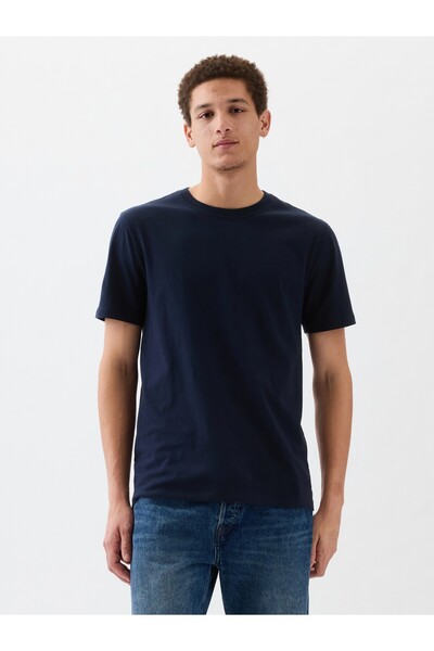 GAP Erkek Lacivert Everyday Soft T-Shirt