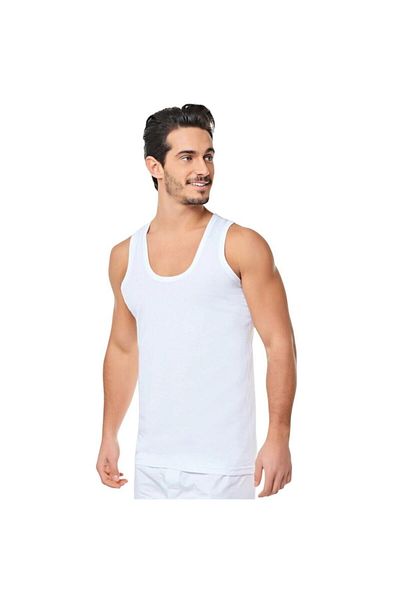 ENTAHA Seher Classic Strappy Men's Athlete 100% Cotton Combed Athlete (3 Pcs)