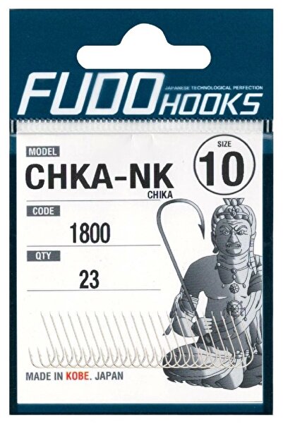 Fudo 1801 Chika Model Black Nikel Balıkçı Olta Iğnesi