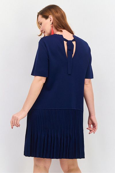 Esprit Women Textured Mini Dress, Navy