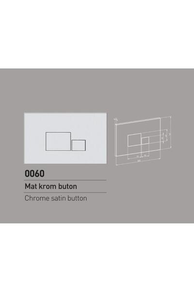NKP Kumanda Paneli Gömme Rezervuar Buton 0060
