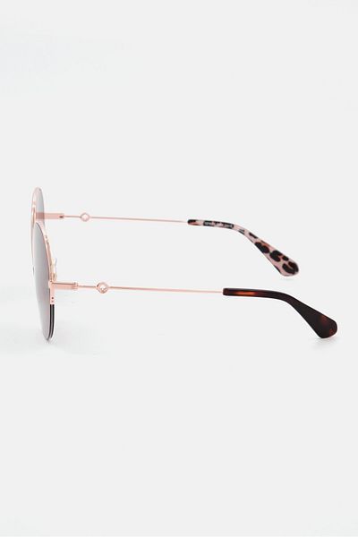 Kate Spade Women ELLIANA and F and S AU2 Fashion Sunglasses, Red and Gold