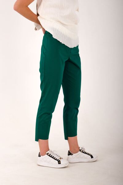 Blues Outlet PANTALONI SLIM DE TOP DE Buzunar pentru FEMEI-VERDE
