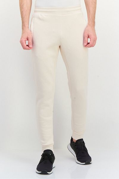 adidas Men Slim Fit Outdoor Sweatpants, Cream