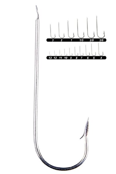 YOUVELLA 1304 Çapari İğnesi Düz 100’Lü Kutu No:11