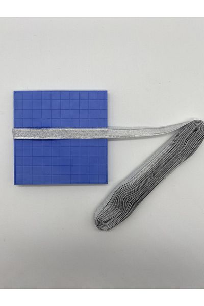 Ak Tuhafiye Ασημί-Ασημί 1 cm 10 μέτρα Πλήρες γκλίτερ, Decor-Bundle-Προίκα και δώρο ειδικής περίστασης