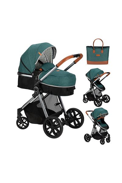 Momi Limuru 2in1 Convertible Stroller - Green
