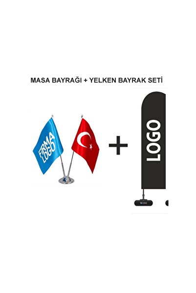 Kupabaskıcısı Masa Bayrağı Yelken Bayrak