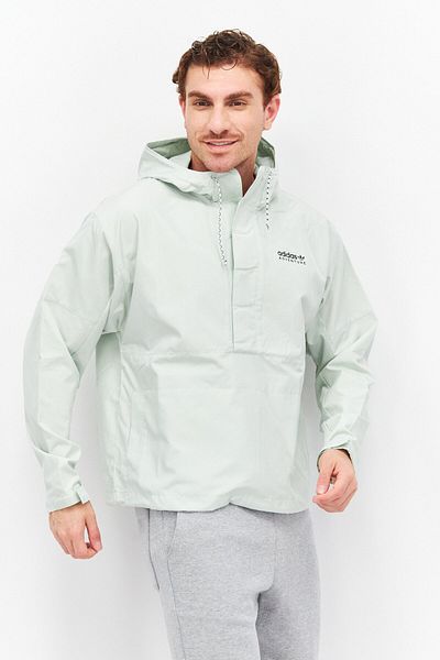 adidas Men Sportswear Fit Long Sleeve Training Hooded Sweatshirt, Mint Green