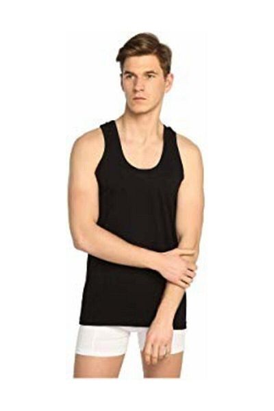 ENTAHA Seher 12 Pieces Combed Cotton Men's Athlete with Straps Black