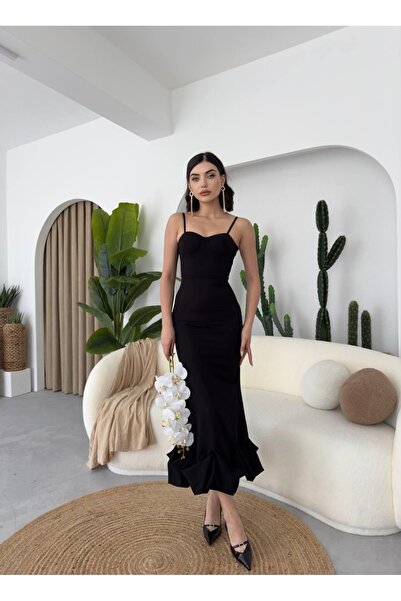 TUA MODA Tua Moda Dominic Skirt Gathered Midi Length Dress