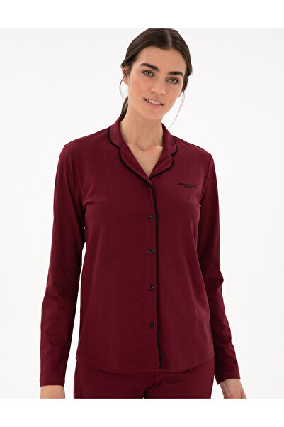 Pierre Cardin Burgundy Pajama Set 50311129 -Vr014