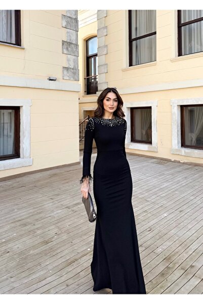 Sindimoda Nyla Otriş Detay Abiye