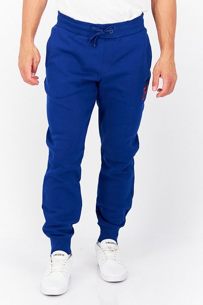 Tommy Hilfiger Men Drawstring Brand Logo Sweatpants, Blue