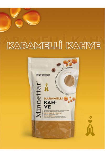Şekeroğlu Grateful Caramel Coffee 12 X 165 g (12 Pieces)